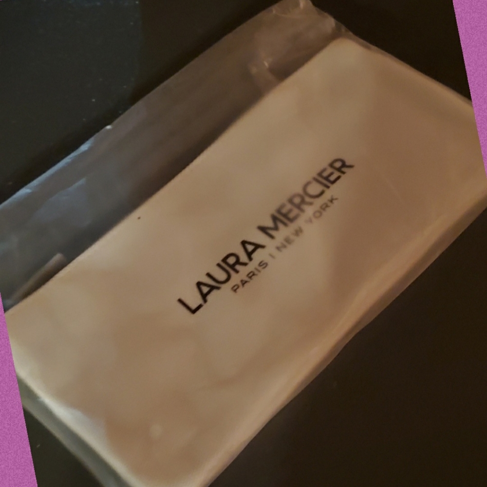 Laura mercia linen  cloth make up bag